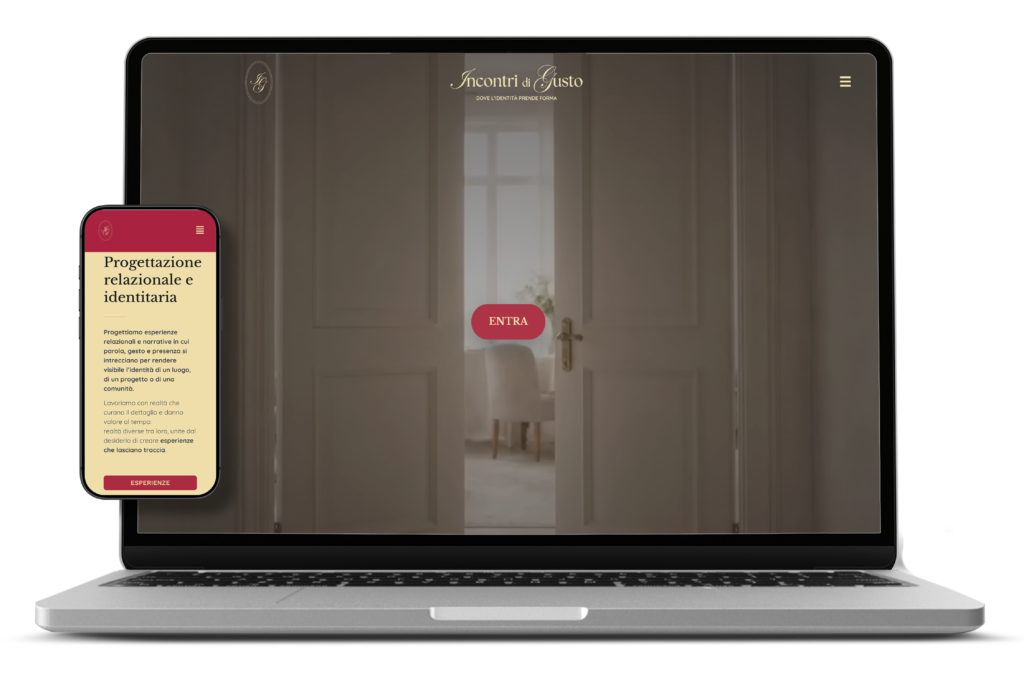 Incontri di Gusto — sito web